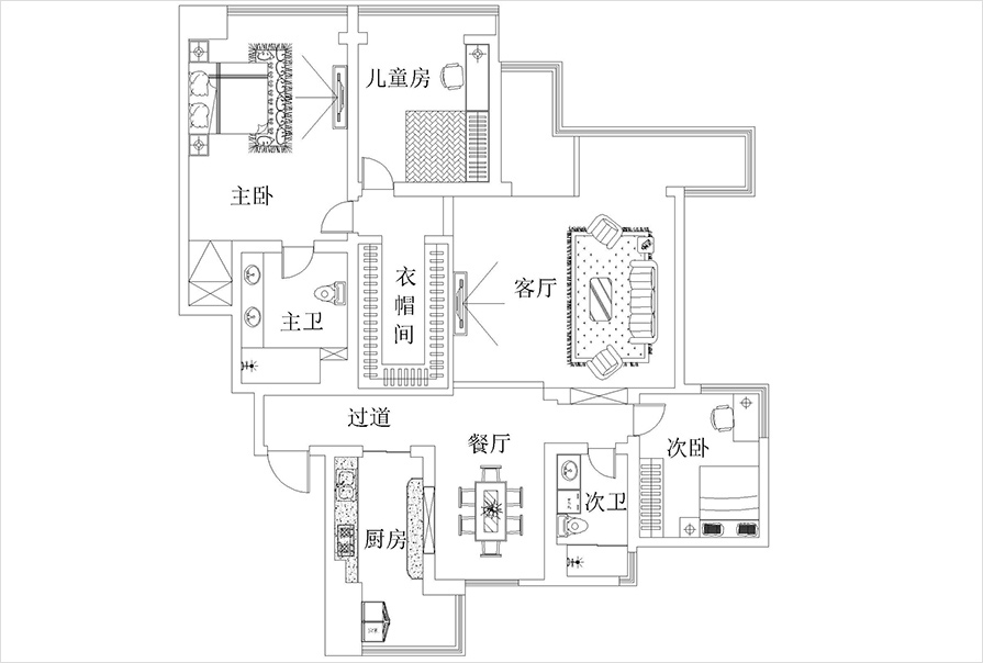 案例户型图